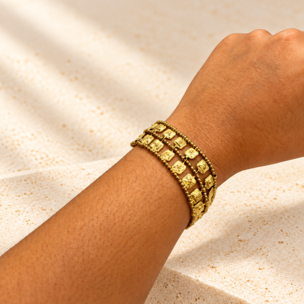 Bracelet acier inoxydable indira