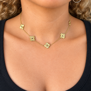 Collier acier inoxydable palma