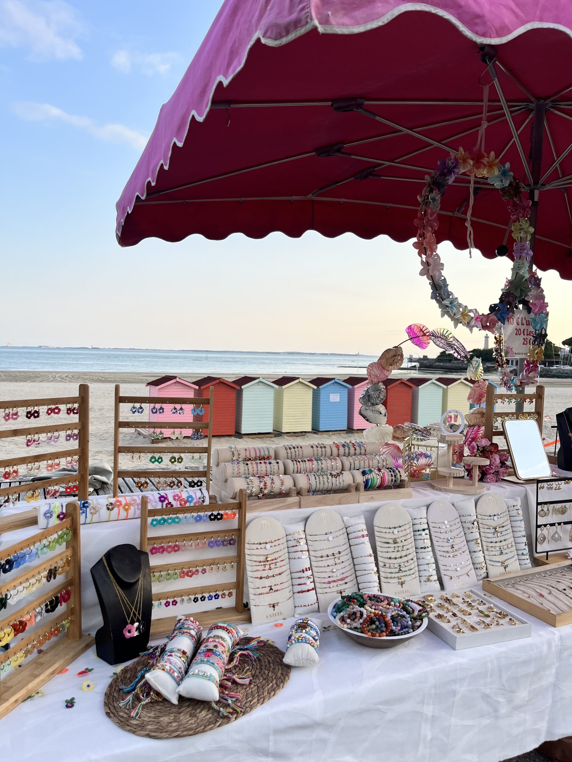 photo de mon stand de bijoux