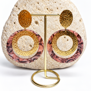 Boucle d’oreille Audrey - acier inoxydable