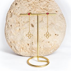 Boucle d’oreille mathéa