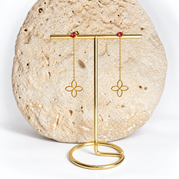 Boucle d’oreille mathéa